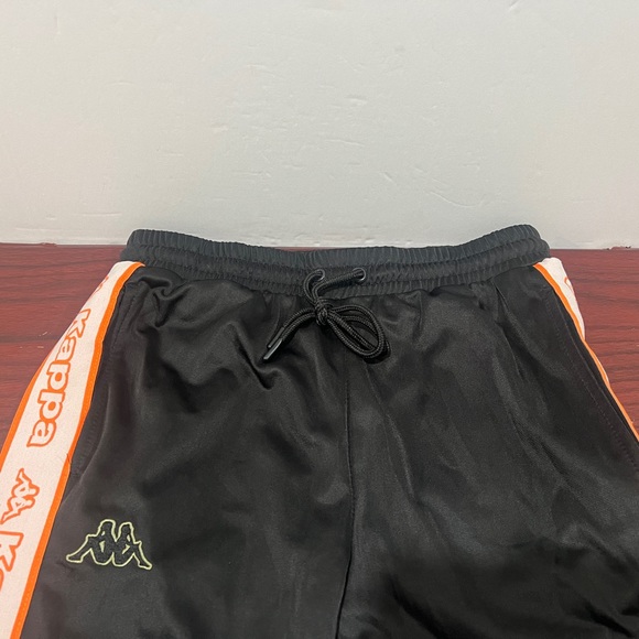 Kappa, Logo Tape Alic 2, Sweatpants, Black, Orange & Grey - Picture 5 of 10